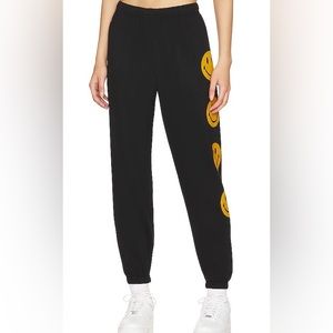 Aviator Nation Smiley Sweatpants Large